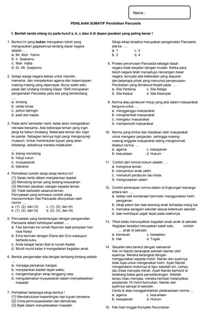5 Rahasia Nilai Sempurna Latihan Soal PTS Kelas 4 Semester 1 yang Wajib Kamu Tahu Sekarang