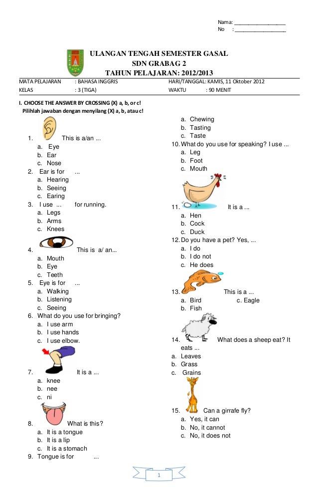 Ternyata Ini 5 Rahasia Mengerjakan Soal Bahasa Inggris Kelas 1 Agar Anak Cepat Pintar