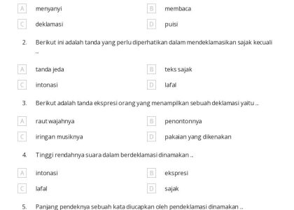 Ternyata Ini Contoh Soal Kelas 4 Semester Tema 6 Subtema 3 Paling Sering Keluar Ujian