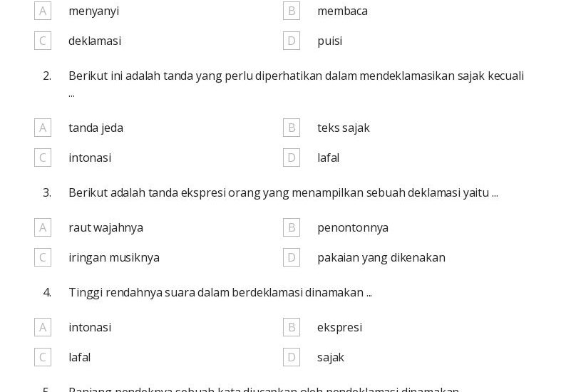 Ternyata Ini Contoh Soal Kelas 4 Semester Tema 6 Subtema 3 Paling Sering Keluar Ujian