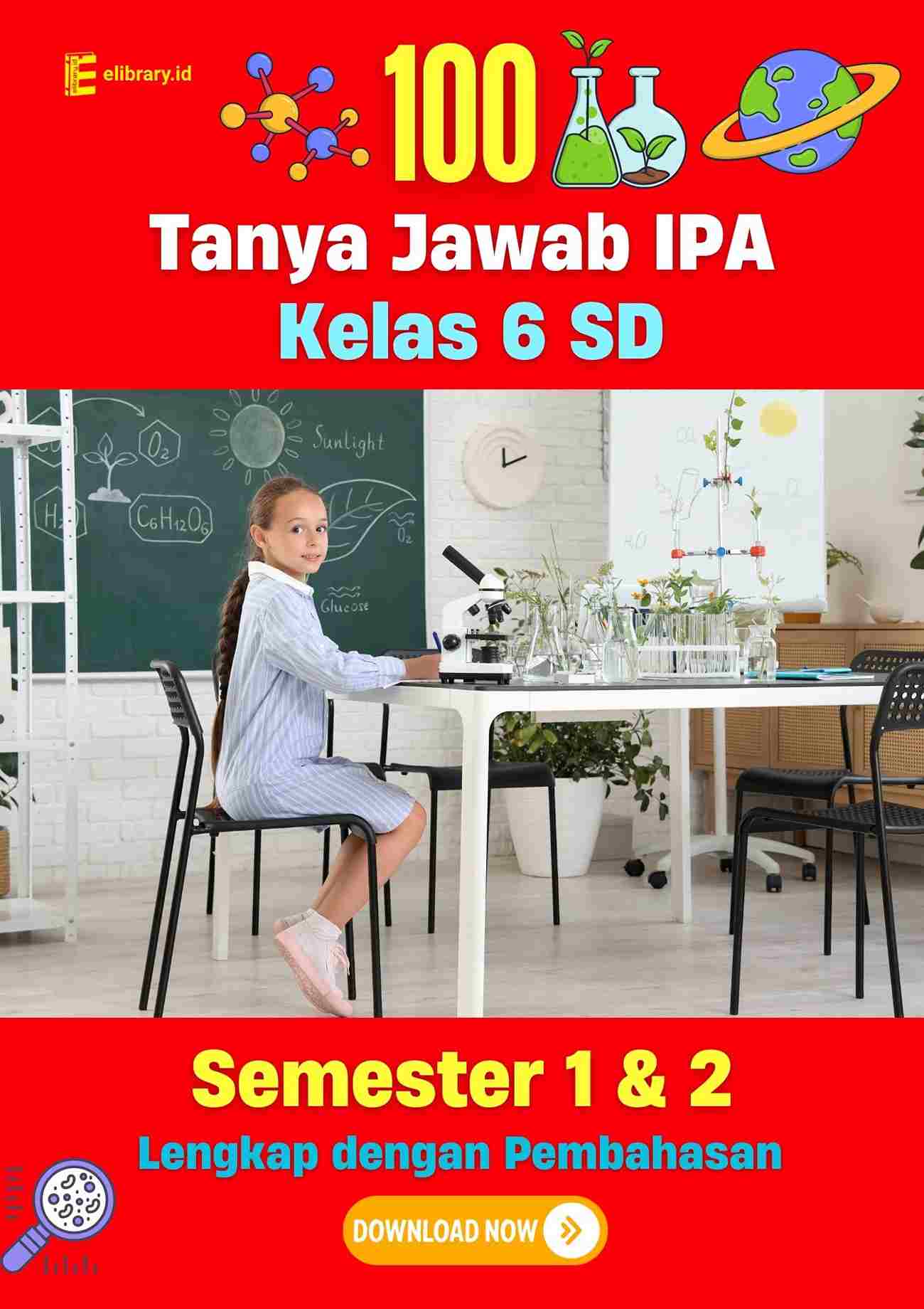 soal ipa kelas 6 semester 1 dan kunci jawaban 2022