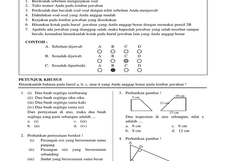 soal matematika kelas 11 semester 1