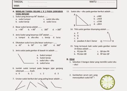Wajib Tahu! 15 Latihan Soal Matematika Kelas 1 Semester 2 Terbaru 2026