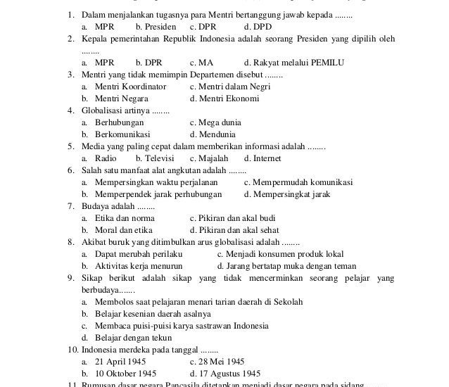 5 Fakta Mengejutkan Soal UTS PKN Kelas 6 Semester 2 yang Wajib Siswa Tahu