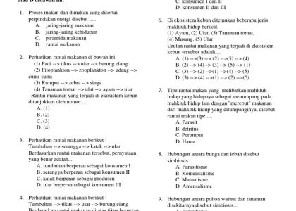 7 Fakta Mengejutkan Soal PTS IPA Kelas 7 Semester 2 yang Wajib Tahu Siswa