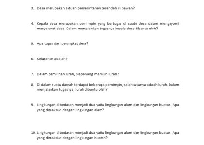 Akhirnya Tersedia Download Soal UH Tema Tema 1 Subtema 1 Kelas 4 Lengkap dengan Kunci Jawaban Kurikulum Merdeka