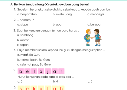Wajib Tahu: 5 Fakta Mengejutkan soal Ulangan Kelas 1 yang Sering Disembunyikan