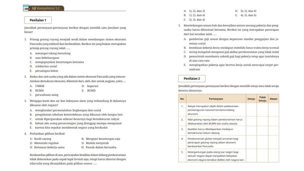 7 Contoh Soal PKN Kelas 10 Semester 1 Bab 3 yang Wajib Tahu Sebelum Ujian