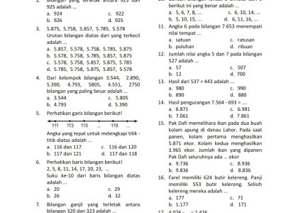 7 Fakta Soal UTS Kelas 3 Semester 2 Tema 6 di SD Negeri 1 Puunokullo yang Wajib Diketahui Sebelum Terlambat
