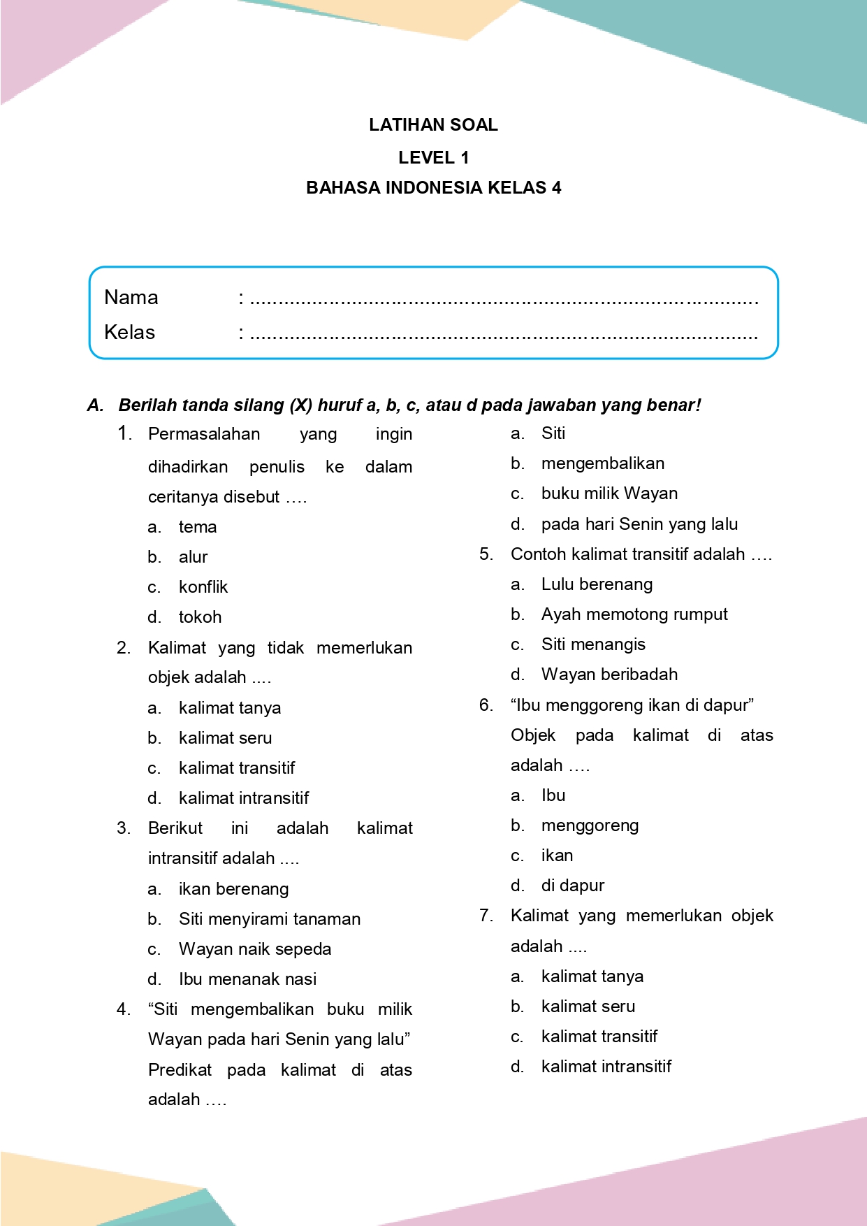 7 Rahasia Menguasai Kumpulan Soal Bahasa Indonesia Kelas 4 untuk PTS Semester 1 2026