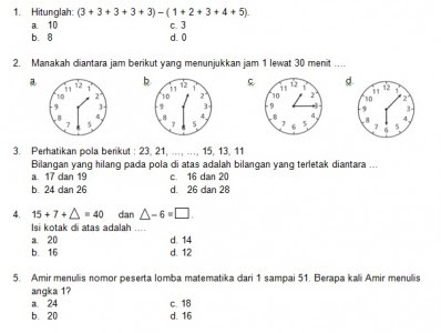 Kumpulan Soal Kelas 3 Tematik KTSP Terlengkap 2026 dengan Kunci Jawaban yang Wajib Dimiliki Orang Tua