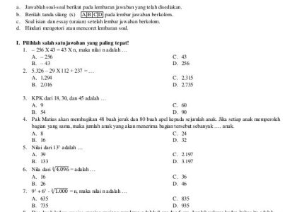 Soal UAS Kelas 6 Semester 2 Ternyata Punya Pola Rahasia, 5 Trik Jitu Taklukkan Ujian 2026 Sebelum Terlambat