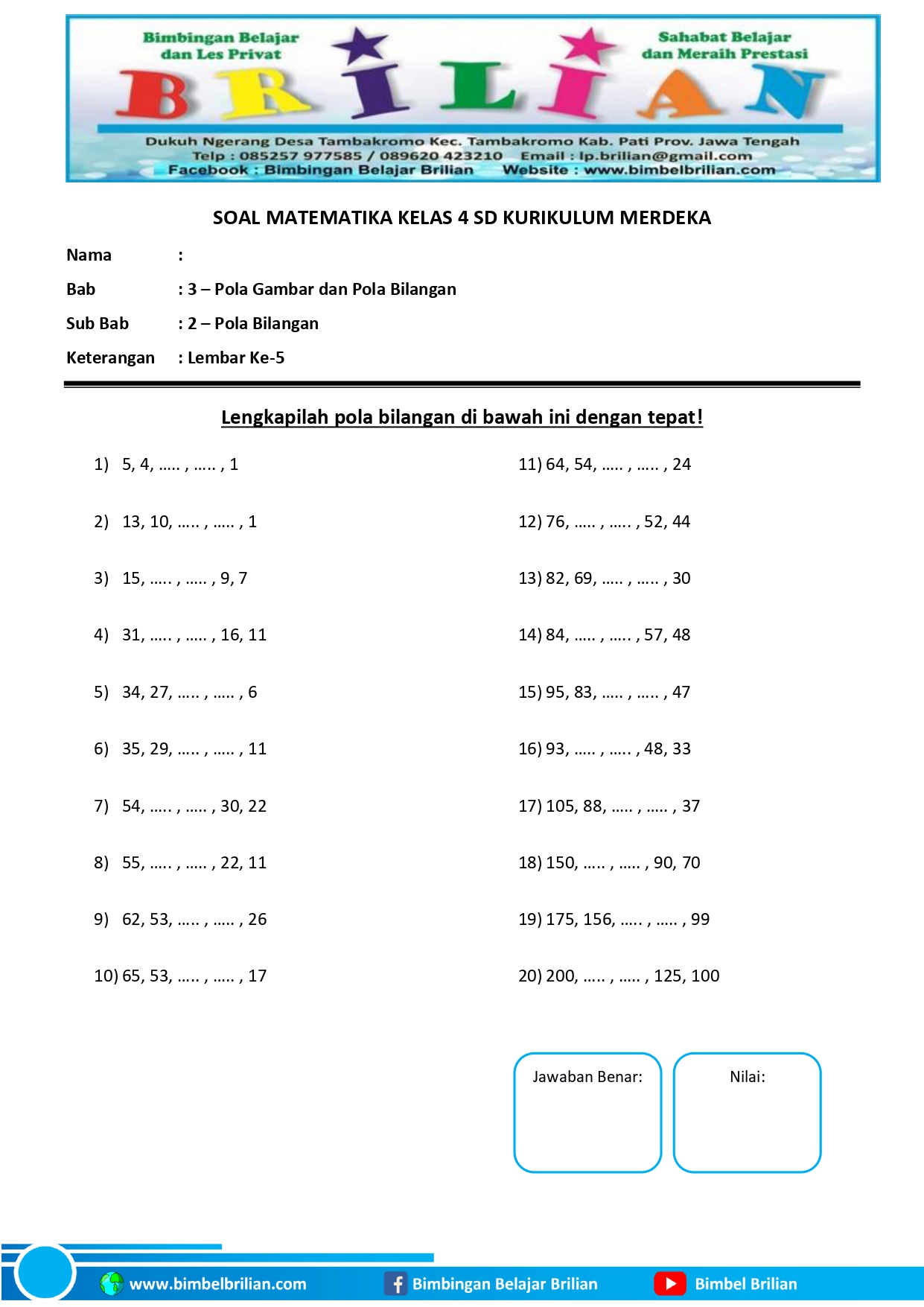 Ternyata Ini Rahasia Menjawab Soal SD Kelas 4 Umum Agar Nilai Ujian Langsung Melejit